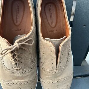 Strand Tan Suede Allen Edmonds shoes